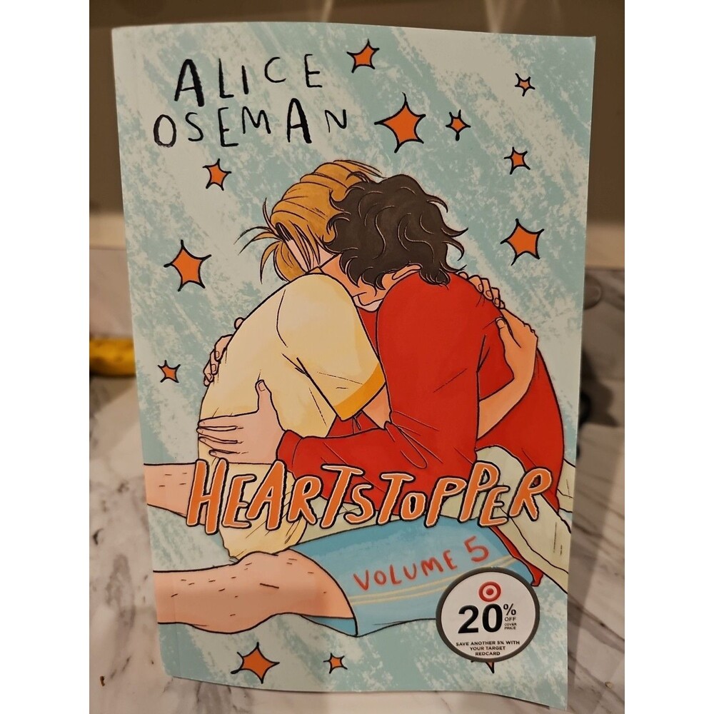 Heartstopper Vol 5 Alice Oseman Graphic Novel LGBTQ Netflix BookTok YA